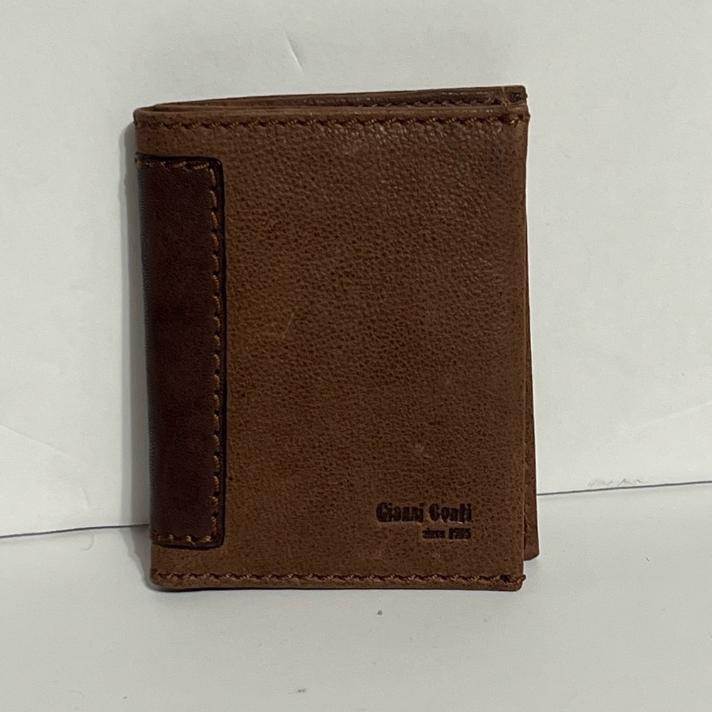 Giani  conti Brown genuine Leather Wallet